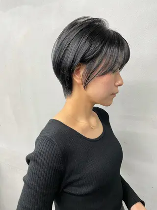 ショート カラー パーマ ヘアアレンジ メンズ キッズ ネイル マツエク・マツパ #tag 稗田綾加のヘアスタイル