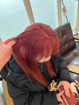 カラー 樽川 紗月のヘアスタイル