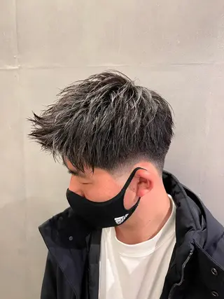 メンズ 立川/メンズパーマ 厚進太郎のヘアスタイル