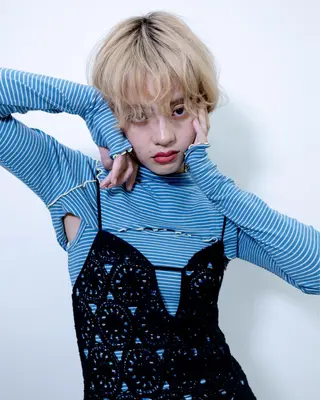 ショート カラー VanCouncil 千種所属・大竹 穂香のヘアスタイル