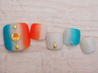 ネイル トップネイリスト Ribbon立川店のネイルデザイン