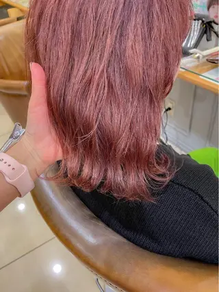 ショート カラー ボブ ブリーチ/miinaのヘアスタイル