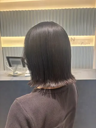 ショート カラー パーマ ヘアアレンジ 押切 響　のヘアスタイル