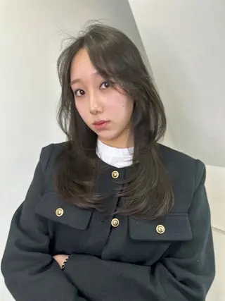 ロング カラー ワンホンヘア ケラチン/Kaitoのヘアスタイル