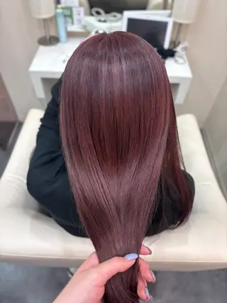 ロング 杉山 夏音のヘアスタイル