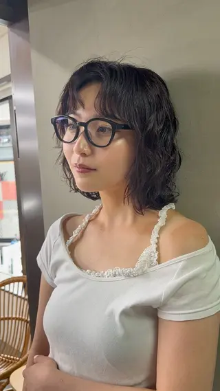 ミディアム ダイキ/ 艶感カラー✨️のヘアスタイル