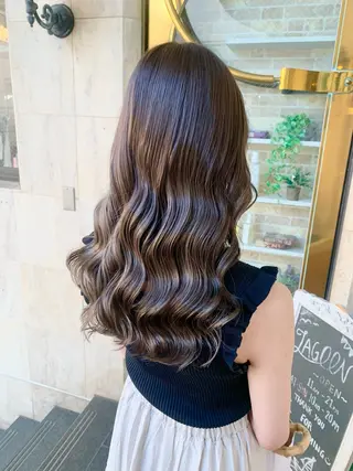 ロング カラー ✨艶髪✨透明感✨ 山内大樹のヘアスタイル