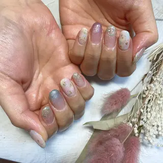 ネイル ネイルPetit Ribbonのネイルデザイン