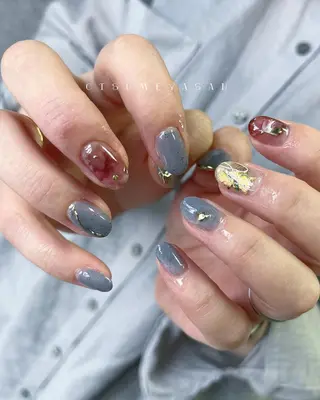 ネイル otsumeyasan所属・わたなべ ちかのネイルデザイン