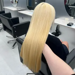 ロング カラー 👑垢抜け韓国ヘア ハッシュカット唯澄のヘアスタイル