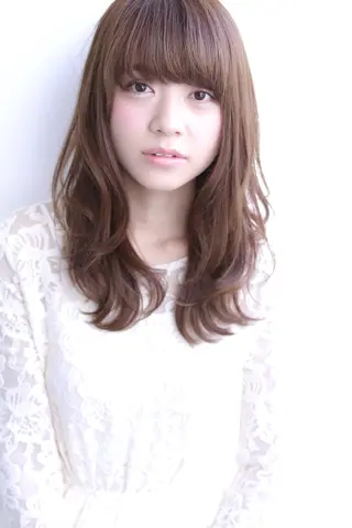 セミロング カラー EMANONシェアサロン心斎橋店所属・韓国メンズヘア　ミル クティボブ　足立佳代のヘアスタイル