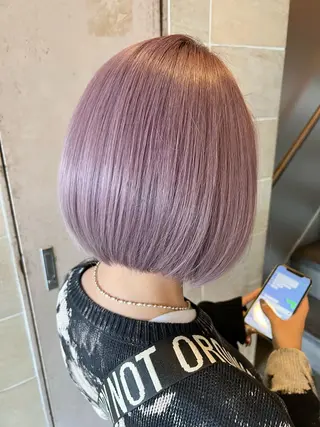 ショート カラー ヘアアレンジ ネイル マツエク・マツパ ブリーチ特化 / share 元太のヘアスタイル