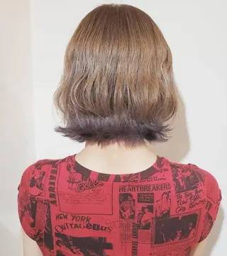 ショート カラー 🇰🇷透明感×ハイ トーン🌟tomoのヘアスタイル