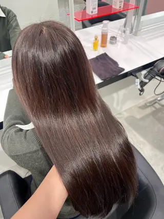 ロング カラー みう/仙台/暖色/ 艶髪/顔周りカット/のヘアスタイル