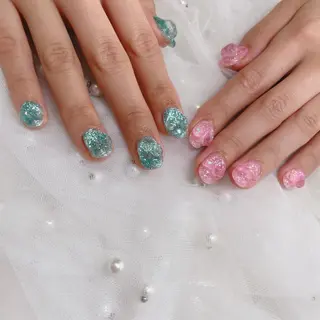 ネイル 🎀 Mayu 🎀痛ネイルのネイルデザイン