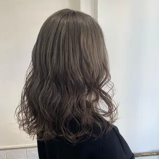 セミロング ✂︎透明感カラー特化 /日和優真✂︎のヘアスタイル