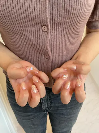 ネイル 束感まつ毛/ネイル/ LED♥KIRARAのマツエク・マツパデザイン