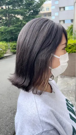 ミディアム メンズバレイヤージュ 斉藤春のヘアスタイル