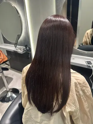 ロング カラー 韓国ヘア🎀艶髪 RISAのヘアスタイル