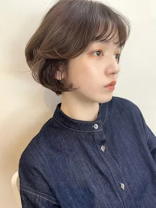 ミディアム ioe 梅田のヘアスタイル