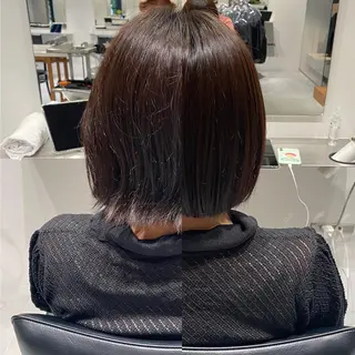 ショート カラー パーマ ヘアアレンジ stylist/蛯谷 珠里のヘアスタイル