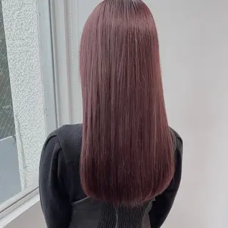 ロング カラー 𓏸レイヤー髪質改善 透けカラーカノン🫧のヘアスタイル