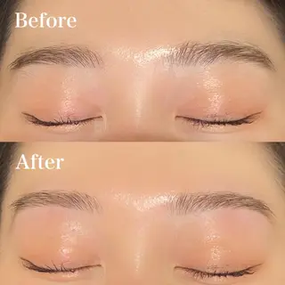 アイブロウ アイブロウ&マツパ カラーモデルまなみのマツエク・マツパデザイン