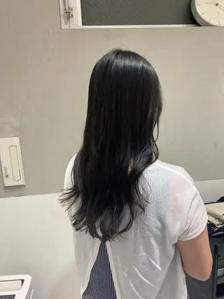 ロング カラー ナチュラル/韓国💎 haruka 💎のヘアスタイル