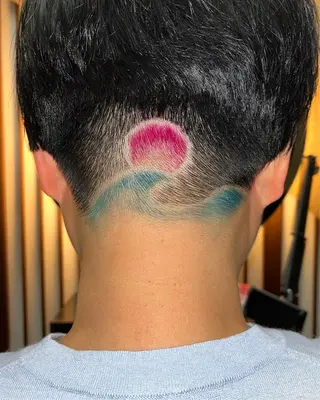 ショート カラー KAH所属・Koichi Satoのヘアスタイル