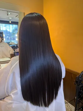 ロング 藤井 清香のヘアスタイル