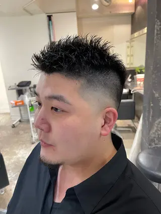 メンズ WELLY TO KYOメンズカットのヘアスタイル