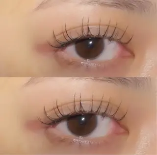 マツエク・マツパ mayu🎀 束感のマツエク・マツパデザイン