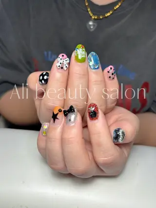 ネイル Ali 新小岩 ネイル専門のネイルデザイン
