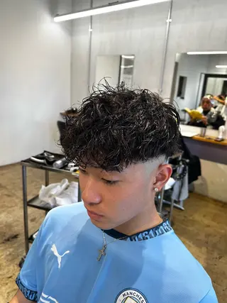 ショート パーマ メンズ 圧倒的メンズ技術✨ /和田有葵のヘアスタイル