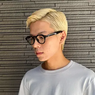 ショート カラー メンズ 🔥メンズ特化🔥 ハイトーン/RUKIのヘアスタイル