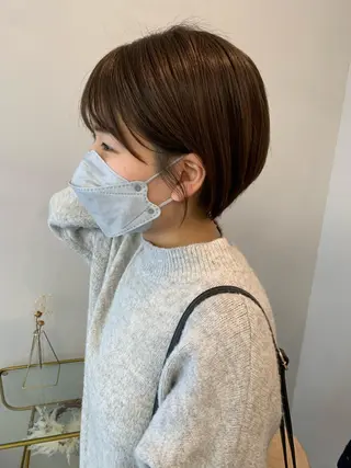ショート chihale 富樫莉香のヘアスタイル