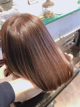 ロング 本田 智美のヘアスタイル
