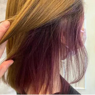 ミディアム カラー Blanco Color&Careのヘアスタイル