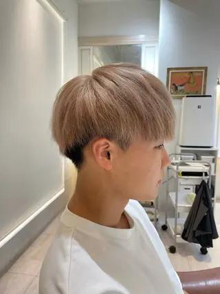 ショート カラー メンズ Clear Takeru🌀🌀のヘアスタイル