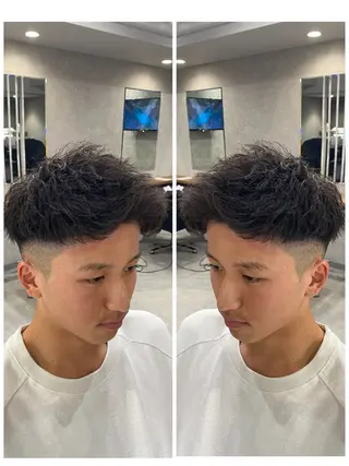 ショート パーマ メンズ 🐉『メンズ美容師』 吉田龍星🐉のヘアスタイル