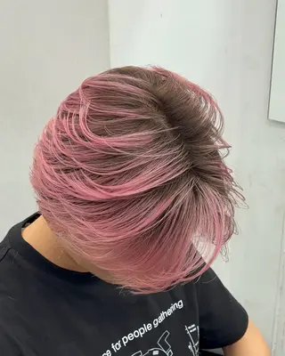 ミディアム メンズ メンズバレイヤージュ 🔥メンズカット🔥のヘアスタイル