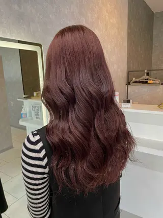 ロング カラー 山口 航輝のヘアスタイル