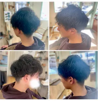 ショート パーマ メンズ メンズサロンテラス所属・テラス 佐藤のヘアスタイル