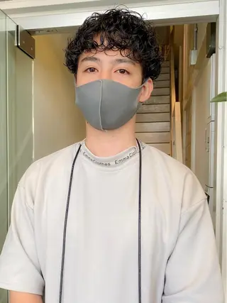 パーマ メンズ 栄/矢場町 三井太朗のヘアスタイル