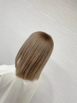 ミディアム カラー LaRmE Ayumi.のヘアスタイル