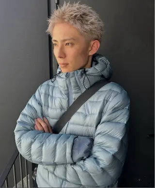 カラー メンズ メンズ/シャドウ/ 波巻き/kyogoのヘアスタイル