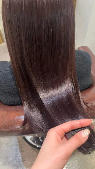 ロング カラー 🎀RUI/髪質改善 /美髪矯正/艶カラーのヘアスタイル