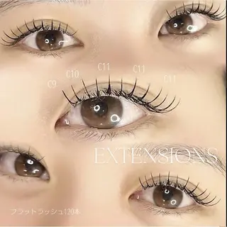 マツエク・マツパ ALTER EYES AKINAのマツエク・マツパデザイン