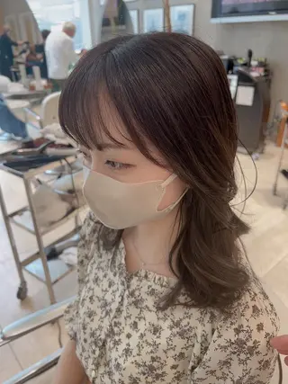 ミディアム Of hair 　自由が丘　　WEST店所属・松平 葵のヘアスタイル