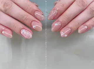 ネイル 神田 ココナッツのネイルデザイン